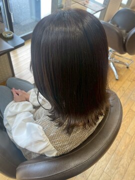 ヴァンカウンシル 清須店(VANCOUNCIL) 大人っぽさとこなれ感をプラス◎外ハネスタイル/Aujua/髪質改善