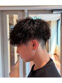 王道ツイスパ×刈り上げマッシュ