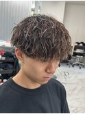 波巻きパーマ/スパイラル/ツイスパ/メンズサロン/メンズ/波巻き