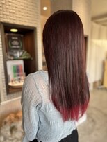 リップルクォート(LIPPUL QOT)&nbsp;新潟市東区 デザインカラー インナーカラー 暖色