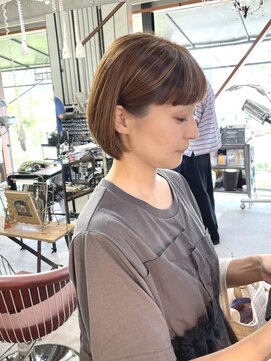 プライベートサロン キッテ(private salon kitte.) ハイライトベージュボブ