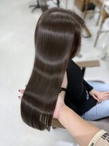 ハピネス 梅田茶屋町店(HAPPINESS)&nbsp;韓国風/レイヤーカット/顔周り/顔まわり/髪質改善/ベージュ