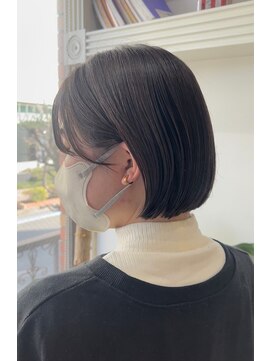 ケイト(kate) 【kate 大宮】オリーブグレー×内巻きボブ