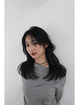 ミヨン 京都烏丸店(miyon) 【miyon】韓国レイヤーカット×暗髪カラー×髪質改善