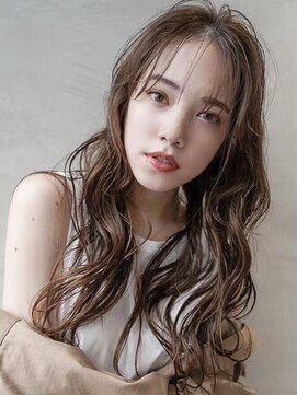 ギークス(GEEKS) 【GEEKS渋谷】ショコラグレージュ/冬カラー/ロングレイヤー/小顔