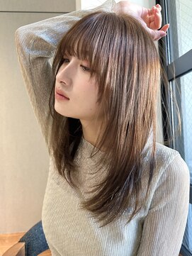 似合わせカット/髪質改善/ハイライトカラー/白髪ぼかし[銀座駅]