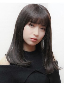 ランソ 新宿(RUNSO) 大人ナチュラル|ツヤ感ミディアムレイヤーカット