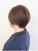 【松戸　松田】大人くびれショート　まろやかマロンベージュ