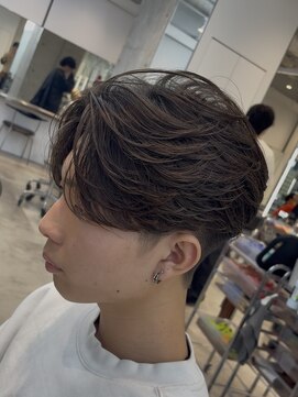 フィフスパーク(fifth PARK) 渋谷men'sfifthフェザーパーマセンターパートメンズパーマ微分け