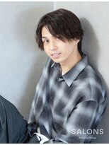 サロンズ 四條畷JR忍ケ丘駅前店(SALONS) センターパート/メンズカット