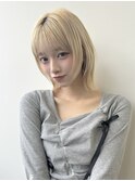 レイヤーカット/パツっとボブ/イメチェン/髪質改善/自由が丘