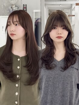 ゴウトゥデイ 横須賀店(GO TODAY)の写真/韓国ヘアに似合うあなただけの色！透明感とツヤ感で叶える理想の愛されカラー体験♪