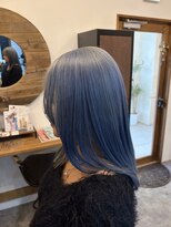 シールドヘアー 沖縄 新都心(C'LD Hair) ブルーカラー/那覇美容室/新都心美容室