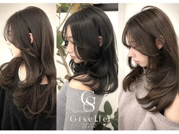 Giselle 栄/矢場町 【ジゼル】【８月上旬NEW OPEN（予定）】の写真/【栄/矢場町】韓国風顔周りレイヤーカットもお任せ！骨格や髪質に合わせた似合わせデザインをご提案