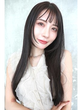 ジルフラン(JILL franc) 2026 透けバング×艶ロングストレート