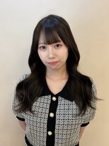 リタ(Lita)&nbsp;流し前髪×透明感グレージュ／10代20代