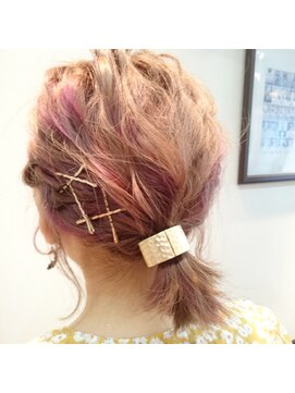 ヘアーアンドメイク フォルス(HAIR&MAKE FORS) 短い髪でも出来る☆簡単アレンジ#12