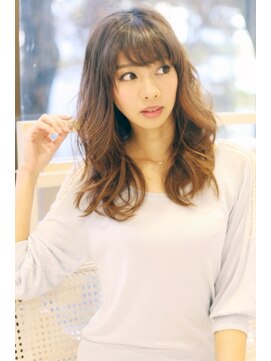 フォルテ 藤枝エピ店 流し横髪の雰囲気可愛いリバースウェーブ【FORTE epi】