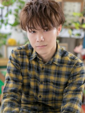 カバーヘア ブリス 戸田公園西口店(COVER HAIR bliss) *bliss戸田公園*くせ毛風パーマのイケメンソフトツーブロックa!