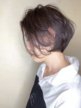 クラルス バイ アルティナ 溝の口店(Clarus by artina) ハンサムラインボブ×グレーパール【Clarus溝の口】