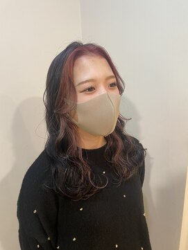 ラべリー 池袋(LOVELEY) ファフレーミング インナーカラー 【池袋】