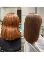 ルッカ(Lucca) 【最高の潤い艶髪!】髪質改善ストレートエステ