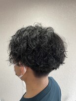アジールヘア 所沢プロペ通り店(agir hair) メンズランダムスパイラルパーマ