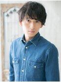 ≪mod's men≫くせ毛ランダムパーマモテ髪ウェットヘアb