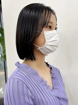 ネオリーブ クーロ(Neolive curro)&nbsp;韓国風ボブは艶髪縮毛矯正で作る♪