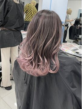 アライブ キチジョウジ(ALIVE Kichijoji) ペールピンクバレイヤージュ