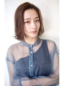 アール 北千住店(ar) 大人可愛い20代30代40代/前下がりボブ/毛先パーマ[北千住]