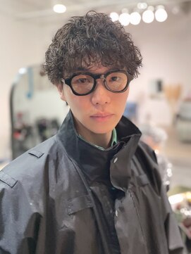 リルーム(re-room) 波巻きパーマ＋プードルパーマ