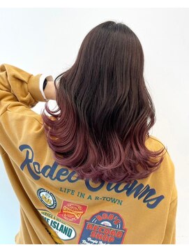 シエスタ バイ アンブルリュクス(siesta by amble luxe) ピンクグラデーション