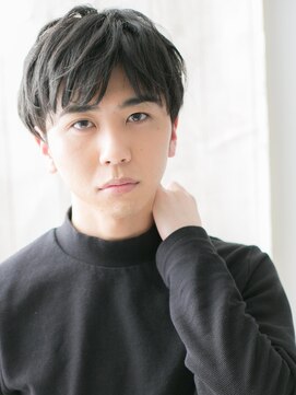 トニーアンドガイ メン 与野駅前店(TONI&GUY MEN) マットな質感◎グレーベージュ束感マッシュパーマh与野