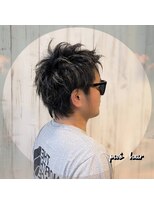 ピヴォヘアー(pivo hair)&nbsp;メンズカット　シリコンキャップハイライト