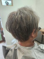 テーラヘアー 土気あすみが丘店(TELA HAIR)&nbsp;白髪ぼかしハイライト×ショート