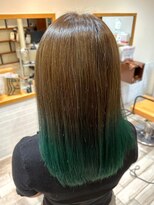 クラップス 横須賀中央店(CLAPS)&nbsp;ミルクティーベージュダブルカラーケアブリーチインナーカラー