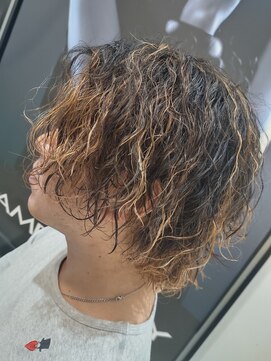 シャンプーボーイ 佐世保駅前店(SHAMPOO BOY) ミディアムパーマ　シャンプーボーイ佐世保駅前店