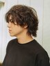 【何度でも】メンズカット＋波巻きパーマ　￥9900