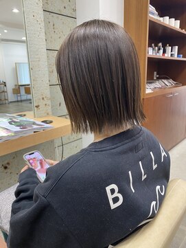 シンス(Since) 切りっぱなしボブ/ボブ/外ハネ/夏目寧々