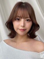 韓国くびれ小顔ヘア