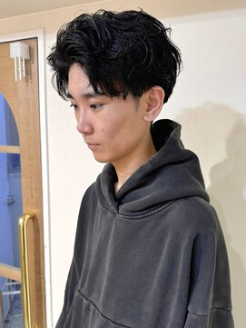 クレビアテン(CreBiA ten_) メンズカット ニュアンスパーマ メンズパーマ