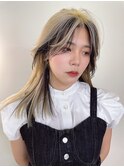blond + low lights