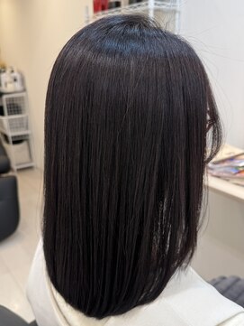 モクヘアー(moc hair) さらツヤ大人ミディアム