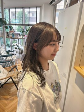 ツナグ(tsunagu) ブリーチなし透明感オリーブベージュ