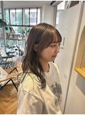 ブリーチなし透明感オリーブベージュ