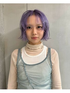 ハコ プラス(HACO+) 【Haco+】Ibuki_ウェーブ_ダブルカラー