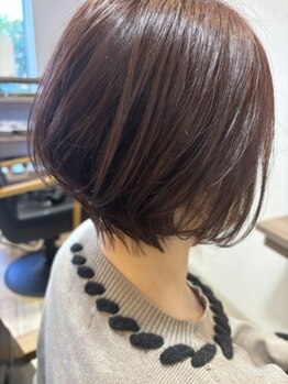 ケートゥレス(K-tres)の写真/大人女性に人気のショートヘア*360°どこから見ても美しく、かわいいを実現♪自宅でのスタイリングも簡単◎