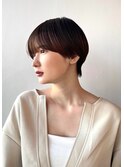 ショートカットショートヘアコンパクトショートボブ丸みショート