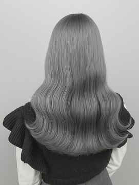セブンルックス(7LOOKS) 【髪質改善】シルバーグレージュ×ロングヘア/ストレート
